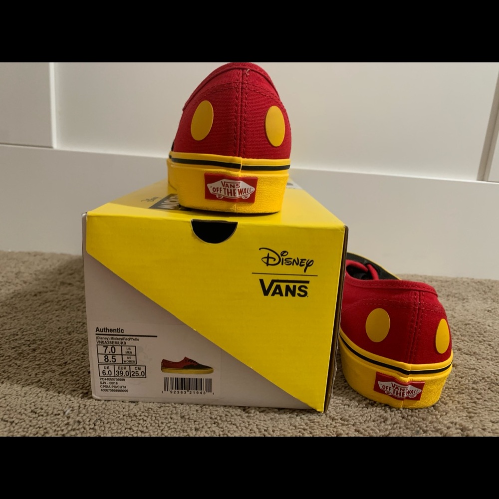 Mickey Mouse Collection Vans